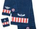 Captain America Winter Soldier 3-Piece Towel Set
