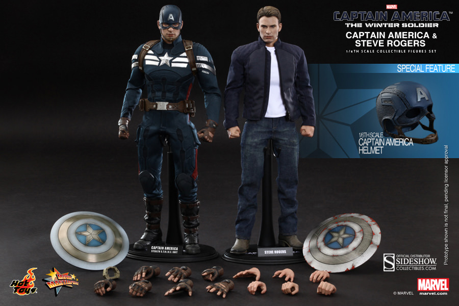 Captain America Steve Rogers Figure Model Resin Kit Unpainted Unassembled 1/6 