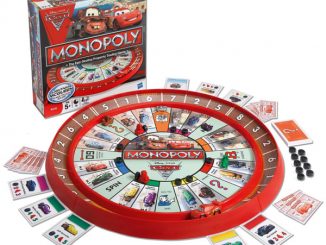 Cars 2 Race Track Monopoly Game