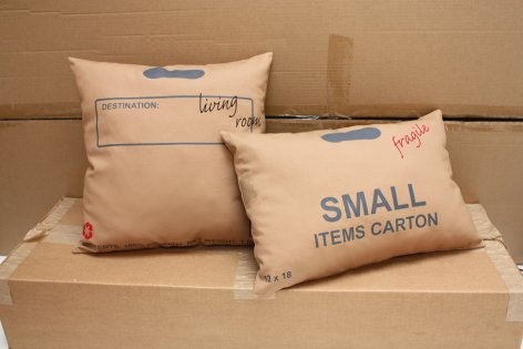 Carton pillows