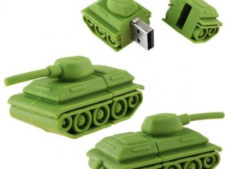 Cartoon Tank Shaped 16GB USB Drive