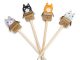 Cats in the Box Eraser and Pencil 4pc Set
