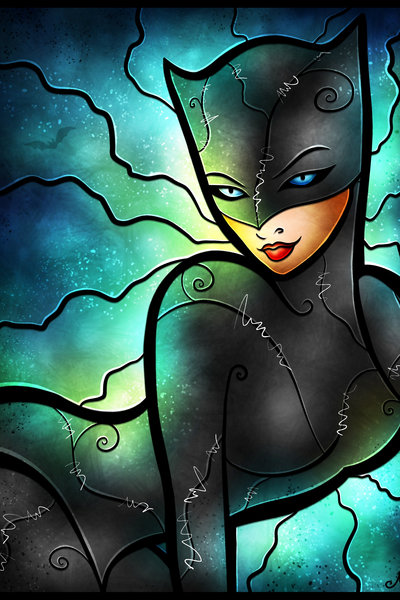 Catwoman I Dont Know About You Miss Kitty Art Print