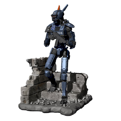 Chappie Scout 22 1 4 Scale Statue
