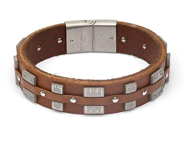 Chewbacca Bandolier Leather Bracelet