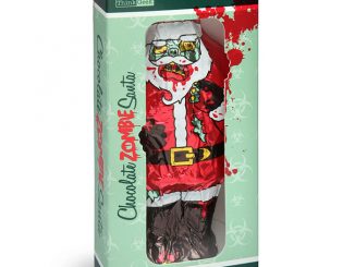 Chocolate Zombie Santa