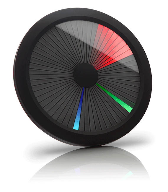 Chromatic LED Color Spectrum Clock