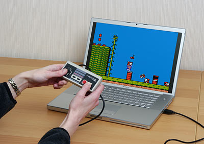 Classic Nintendo NES USB Controller for MAME or NES Emulators