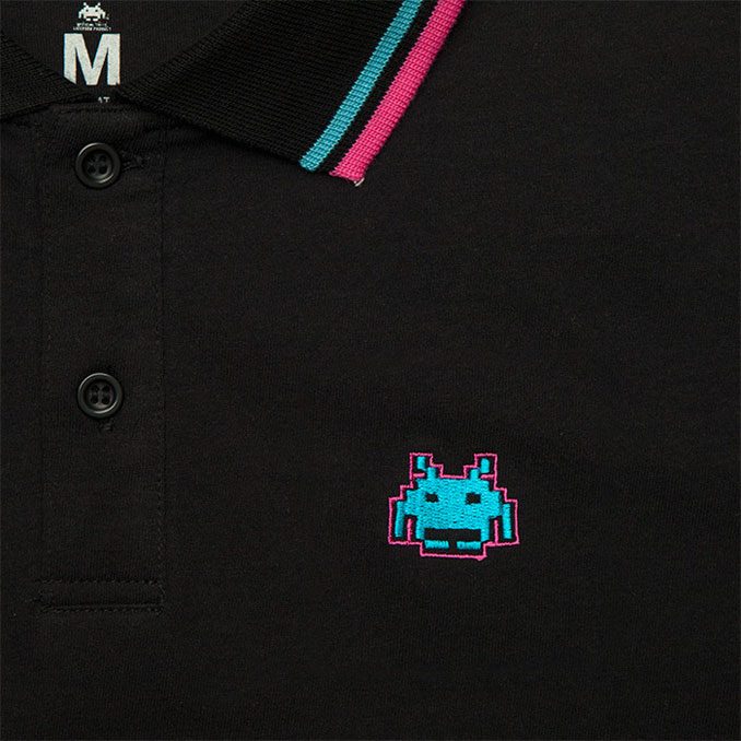 Classic Space Invaders Polo