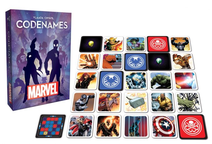 Codenames Marvel Comics Edition Game