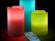 Color-Change LED Candle Set with Remote