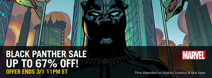 ComiXology Black Panther Sale