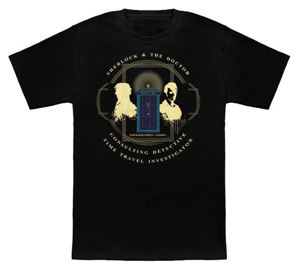 Consulting Detective and Time Travel Investigator T-Shirt