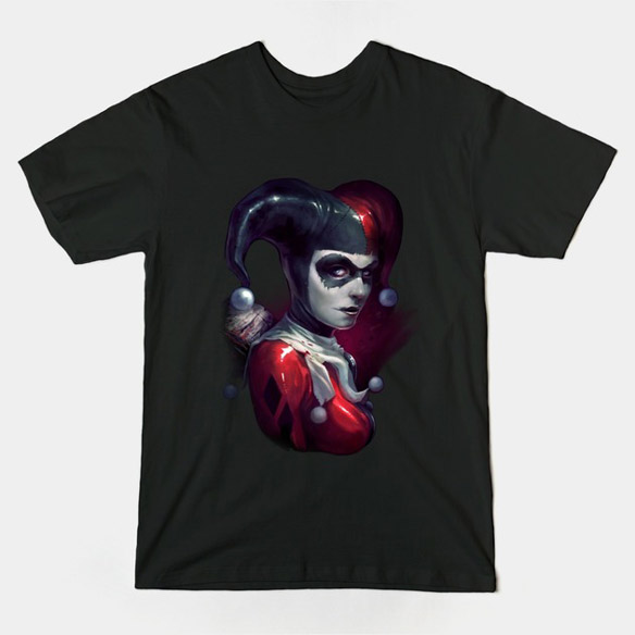 Creepy Harley Quinn Shirt