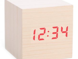 Cube LED Alarm Clock