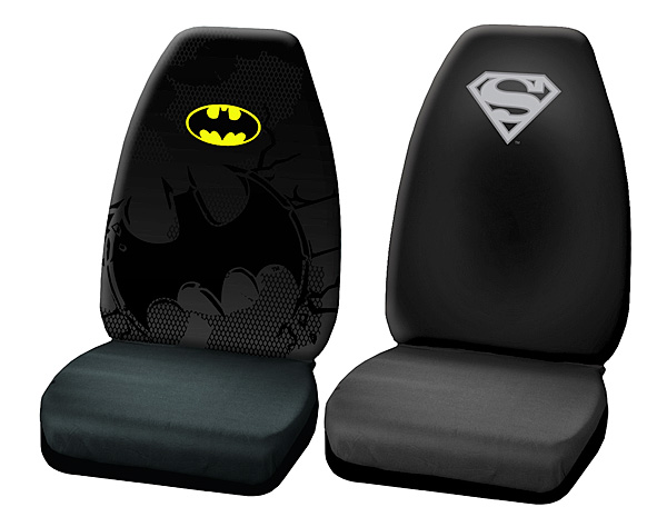 SUPERMAN/BATMAN/BLACK MINKY INFANT CAR SEAT SLIP COVER Graco&custom 