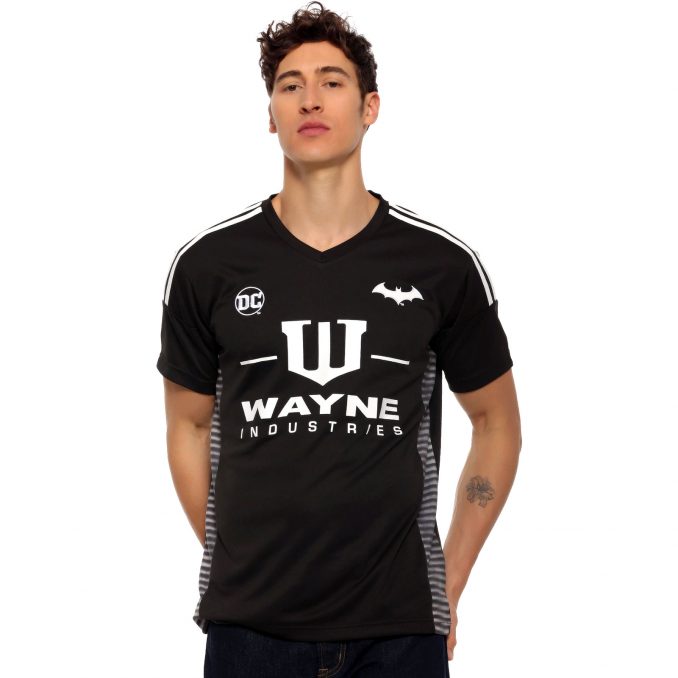 DC Batman Wayne Industries Soccer Jersey