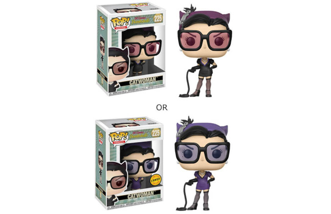Funko Pop! DC Bombshells Catwoman Variant Purple – Edizione Limitata CHASE In Vinile Collezionabile - 4