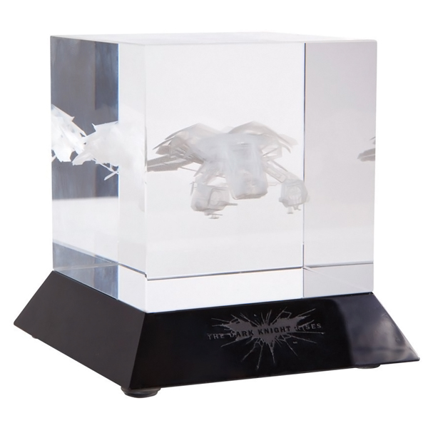 DC Collectibles The Dark Knight Rises The Bat Glass Etching