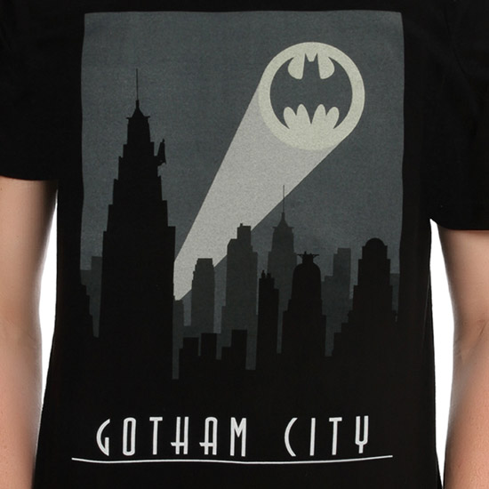 DC Comics Batman Art Deco Gotham City Shirt