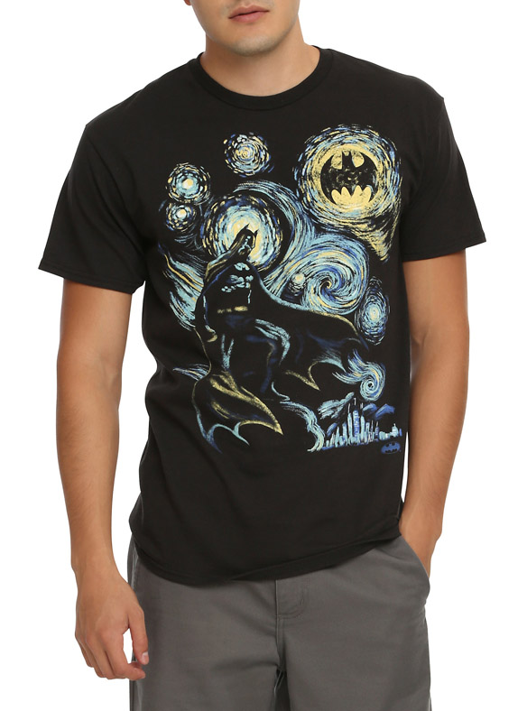 DC Comics Batman Starry Night T-Shirt