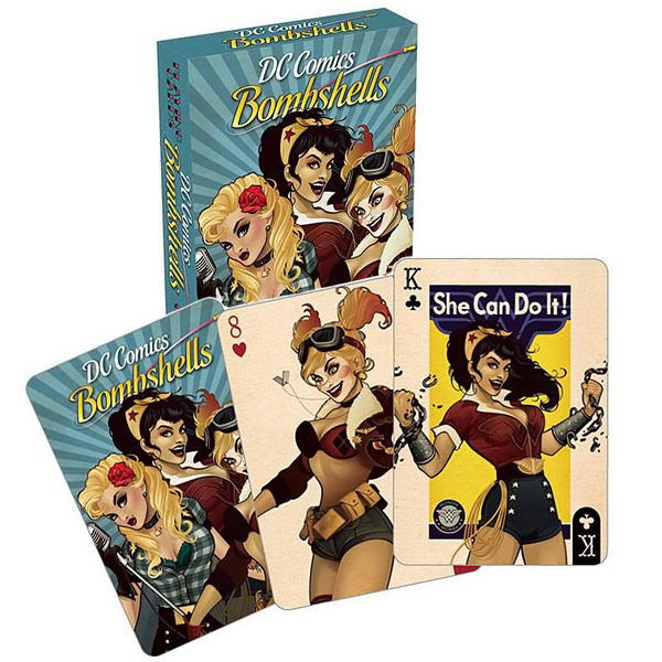 DC Comics Bombshells Playing Cards