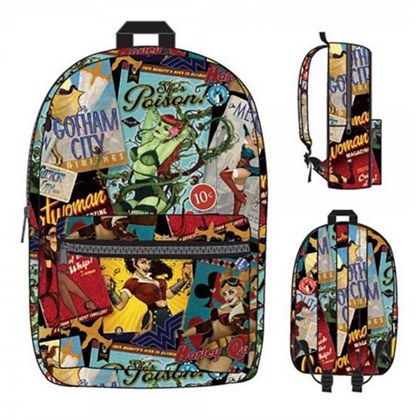 DC Comics Bombshells Sublimated Backpack