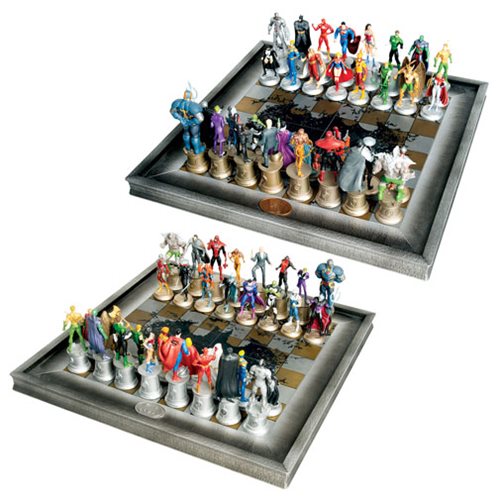 DC Comics Complete Justice League Chess Set