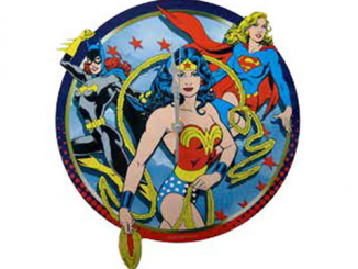 DC Comics Girl Power Wall Clock