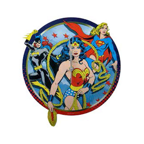 DC Comics Girl Power Wall Clock
