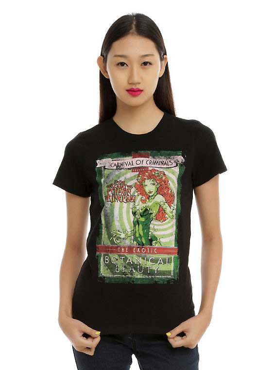 DC Comics Poison Ivy Carnival Of Criminals Girls T-Shirt