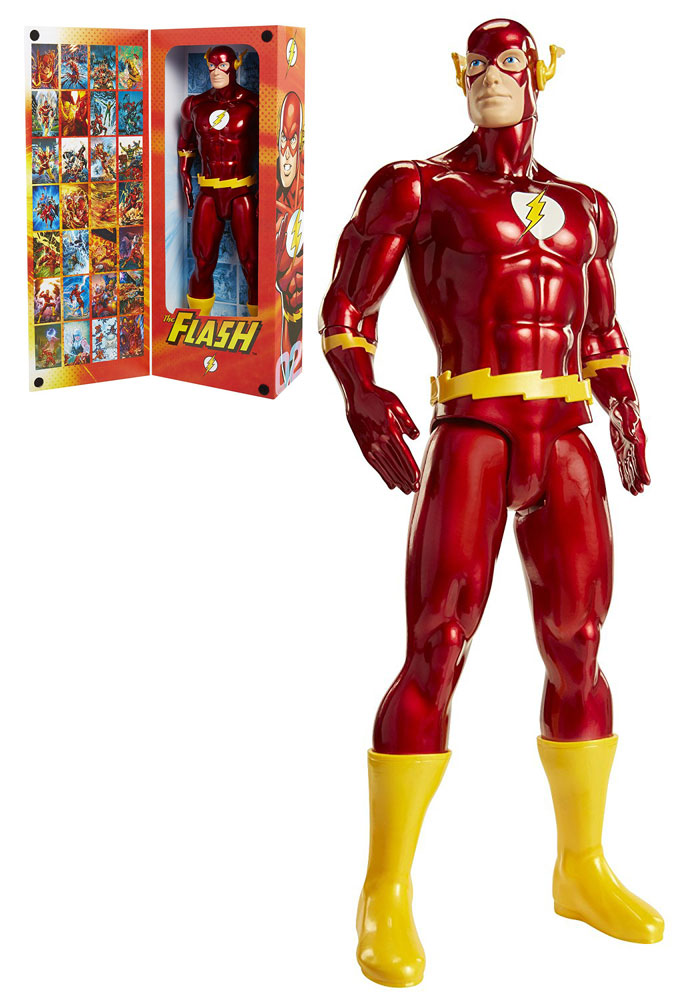 Details about   Dc big figs 20 inch The Flash SUPER POWERS EDITION figure