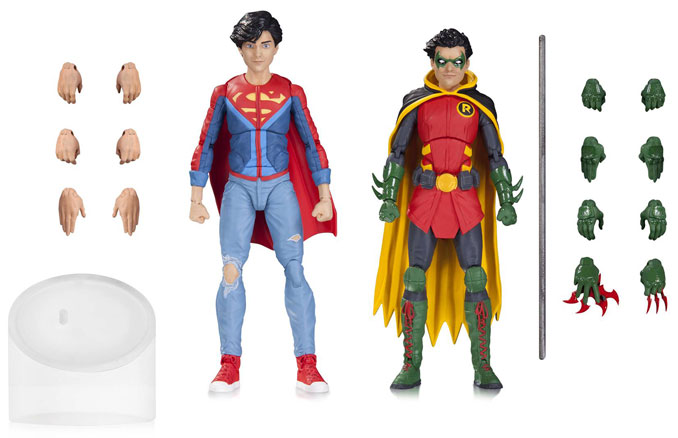DC Icons Robin and Superboy Action Figures