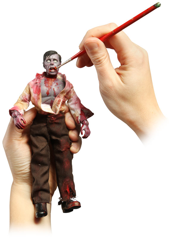 DIY Zombie Customizable Action Figure Kit