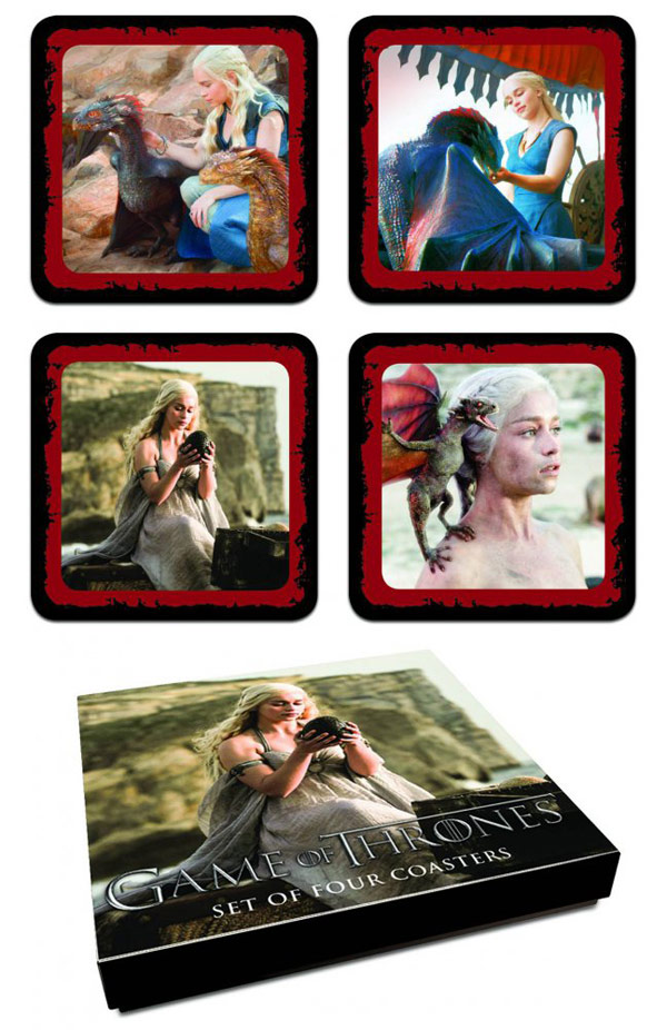 Daenerys Targaryen Coaster Set