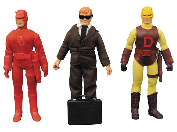 Daredevil 8-Inch Retro Action Figure Set