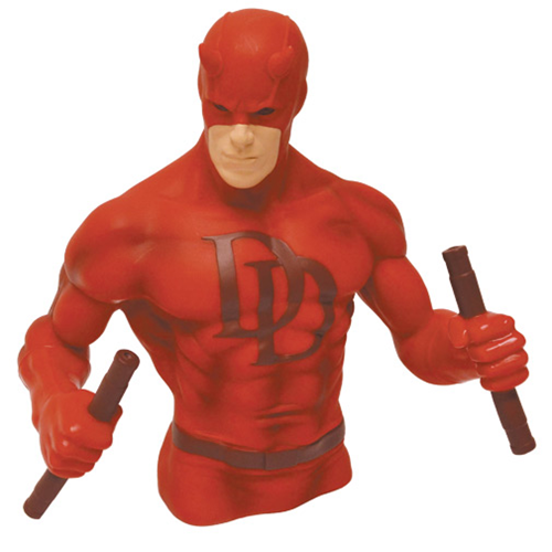 Daredevil Red Version Bust Bank