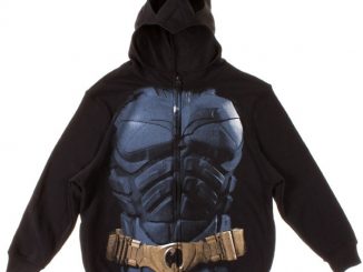 Dark Knight Rises Batman Costume Hoodie with Mask