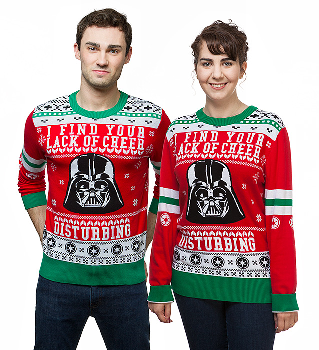Darth Vader Lack of Cheer Holiday Sweater