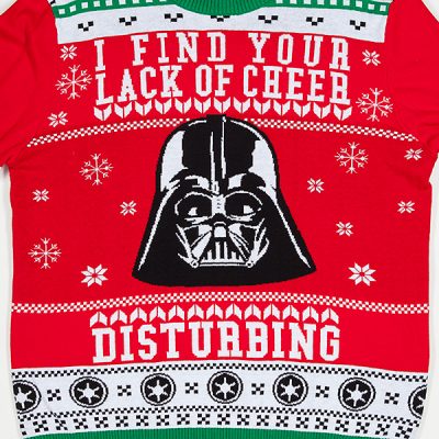 Darth Vader Lack of Cheer Holiday Sweater