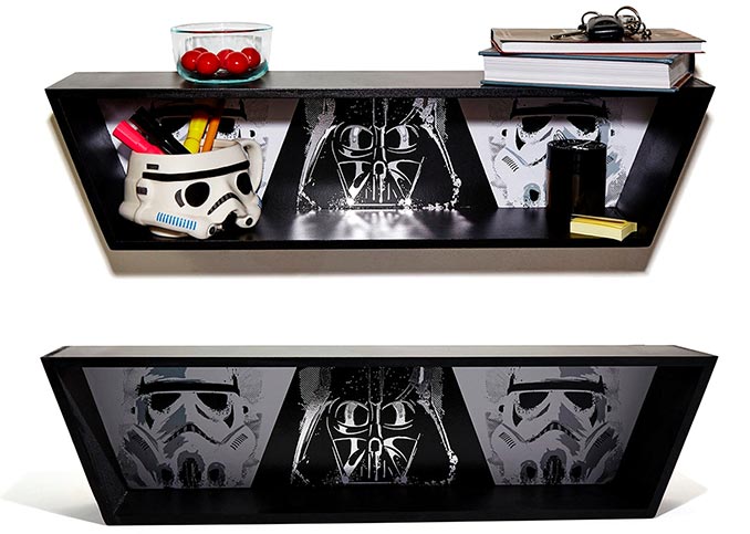 Darth Vader Stormtrooper Shelf