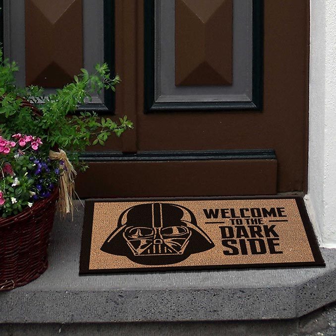 Darth Vader Welcome To The Dark Side Door Mat