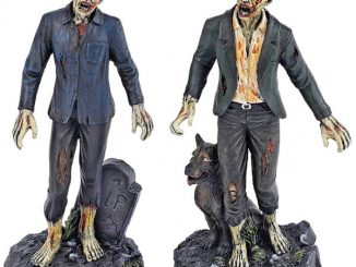 Dead Walking Zombie Statue Set