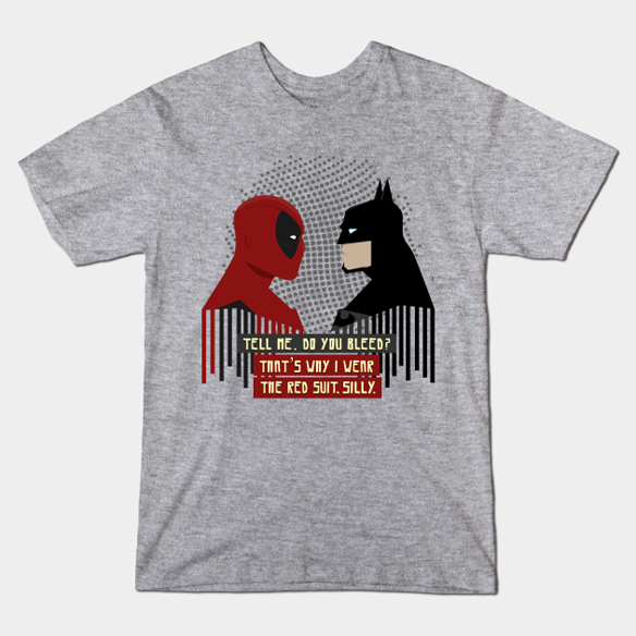 Deadpool Batman Do You Bleed T-Shirt