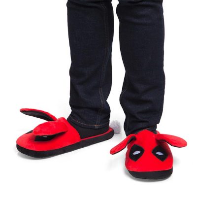 Deadpool Fuzzy Slippers