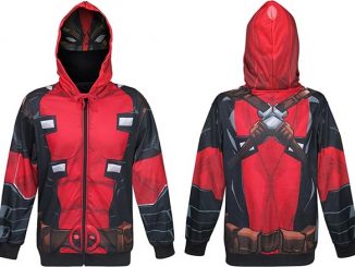 Deadpool Sublimated Hoodie with Mask