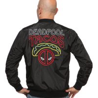 Deadpool Tacos Lightweight Bomber Jacket