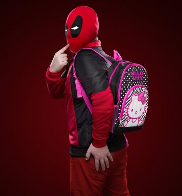 Deadpool's Hello Kitty Backpack