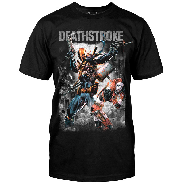 Deathstroke and Harley Quinn T-Shirt