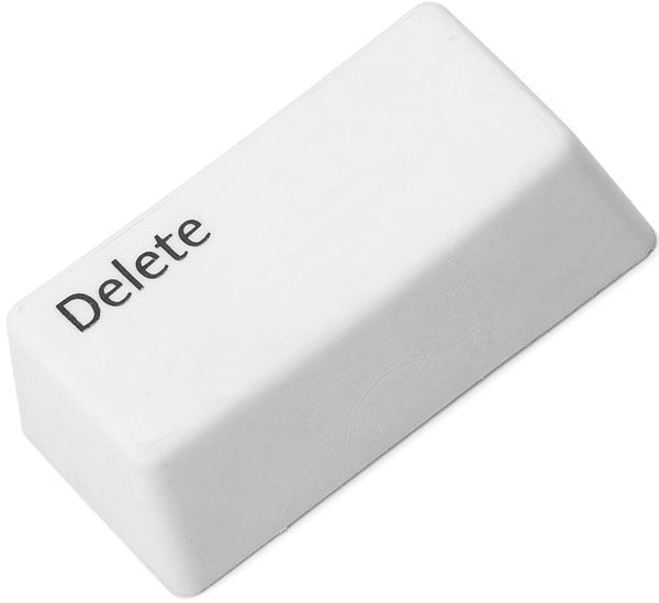 Delete Key Eraser